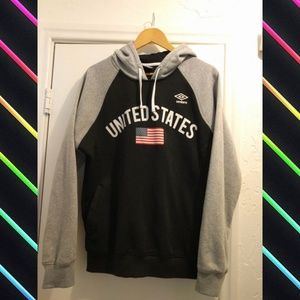 Umbro United States Hooded Sweater
